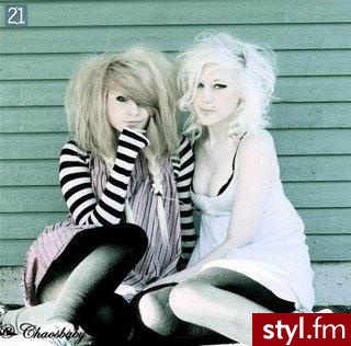 EMO Alternatywne Średnie Fryzury