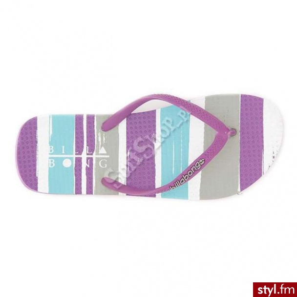 BILLABONG KLAPKI REGAN 2012 38 SLATE GREEN - DAMSKIE - Klapki Buty Moda
