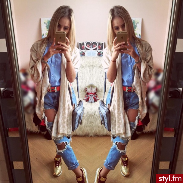 Jeansy Spodnie Moda