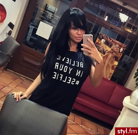 Czarne Rozpuszczone Proste z grzywką Na co dzień Długie Fryzury