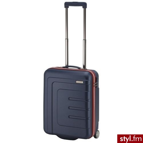 Walizka mała "kabinówka" Travelite Vector niebieska 70407-20 - niebieski - Sportowe Buty Moda