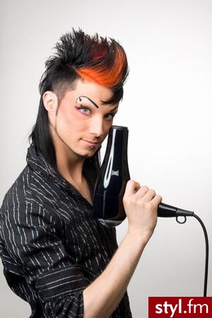 Punk Rock Alternatywne Średnie Fryzury