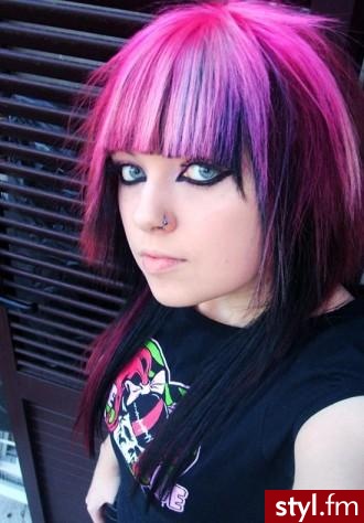 13 - EMO Alternatywne Średnie Fryzury