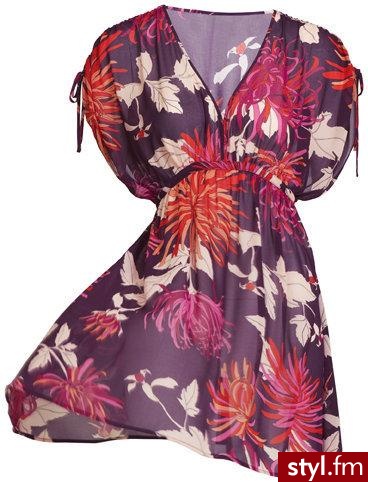 Plażowa tunika H&M - Pozostałe Ciuchy Moda