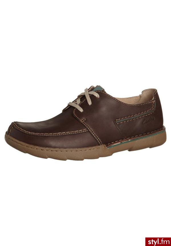 Clarks MOSABE Oksfordki brązowy 20355364 - Pozostałe Buty Moda