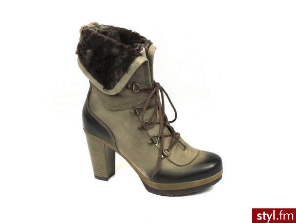 A.J.F. Botki 3830103D - Botki Buty Moda