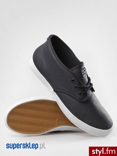 Gravis BUTY QUARTERS LX (BLK) 46 Czarny Skate - Pozostałe Buty Moda