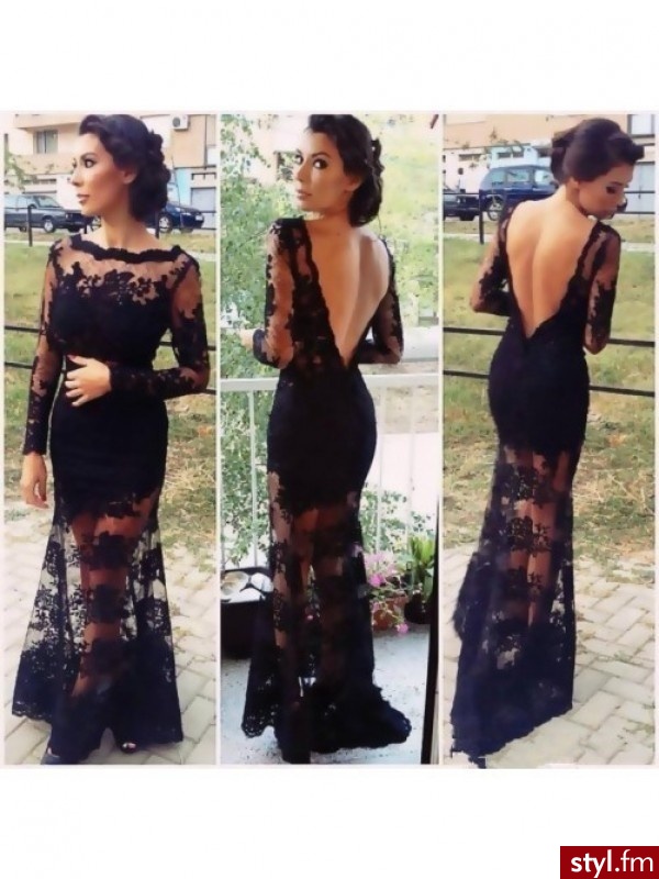 #promdress #lacepromdress #blackpromdress #promdress2017 #mermaidpromdress
http://dressbib.com - Pozostałe Sukienki Moda