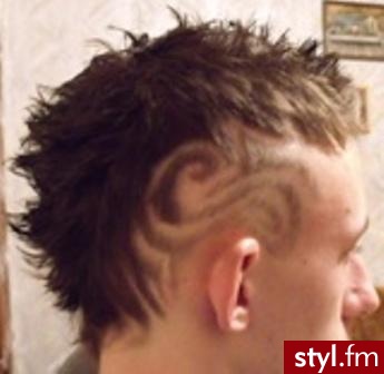 Punk Rock Alternatywne Krótkie Męskie Fryzury