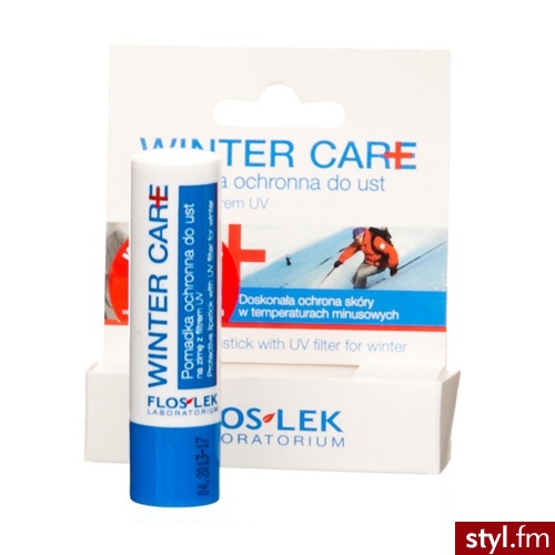FlosLek Winter Care Pomadka Ochronna do Ust na zimę z Filtrem UV - Dzienne Makijaże