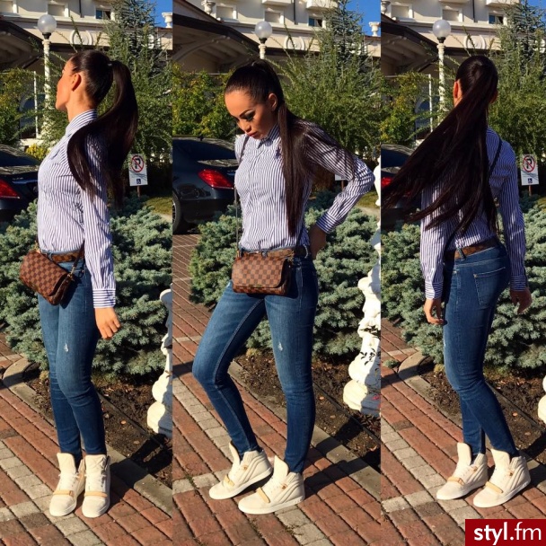 Jeansy Spodnie Moda
