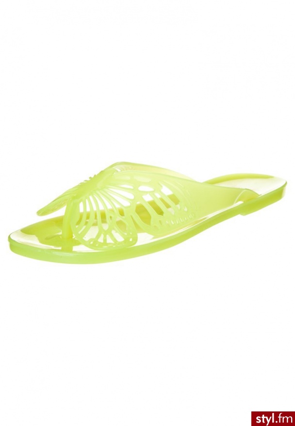 Mel by Melissa MEL MELON Japonki kąpielowe żółty (32079) - Klapki Buty Moda
