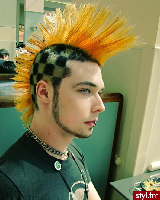 Punk Rock Alternatywne Średnie Fryzury