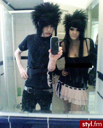 EMO Alternatywne Średnie Fryzury