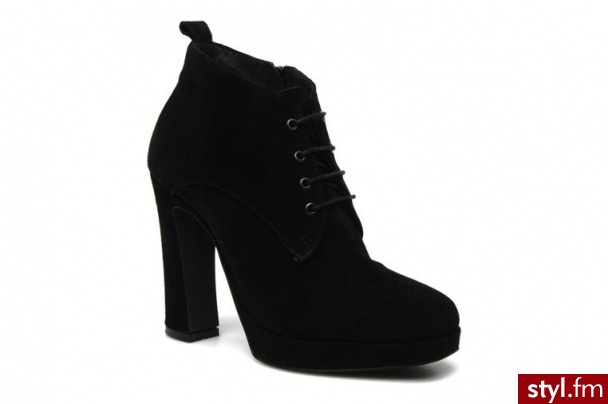 Georgia Rose PÓŁBUTY I BOTKI GIASINA BY GEORGIA ROSE (Czarny) - Botki Buty Moda