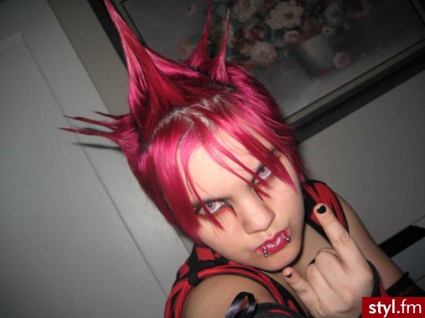 Punk Rock Alternatywne Średnie Fryzury