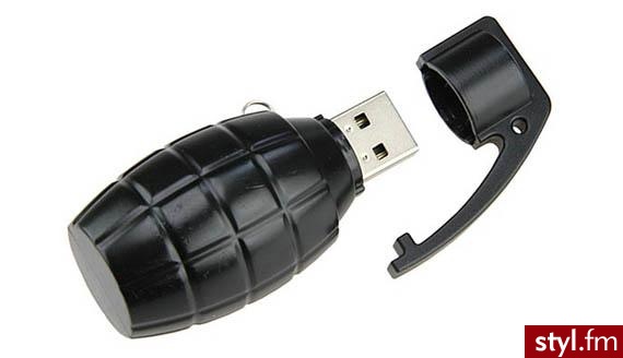PenDrive Granat ;] - Gadżety Inne Moda