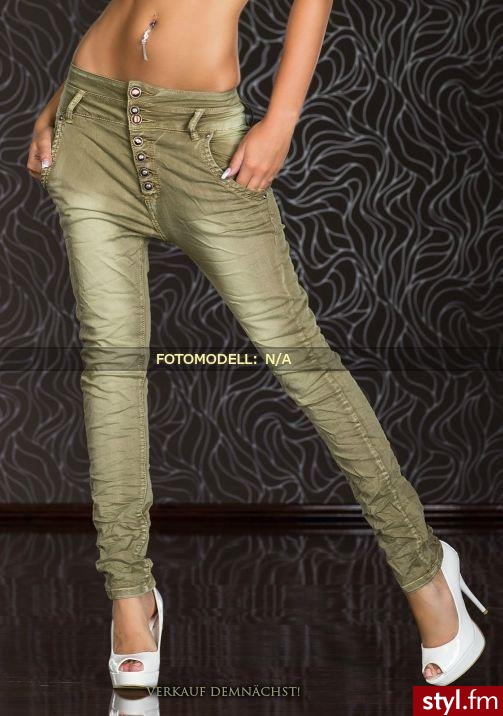 Jeansy Spodnie Moda