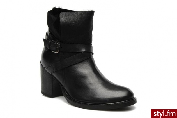 Elizabeth Stuart PÓŁBUTY I BOTKI LUZ 682 BY 45815Noir - Botki Buty Moda