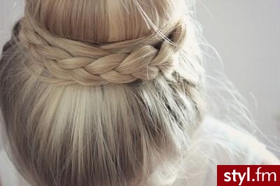 Blond Warkocze Proste Na co dzień Długie Fryzury