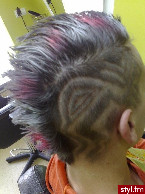 Punk Rock Alternatywne Średnie Fryzury