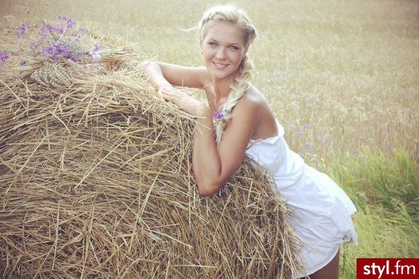 Blond Warkocze Proste Na co dzień Długie Fryzury