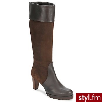 Fericelli BUTY GUENU Brown - Kozaki Buty Moda