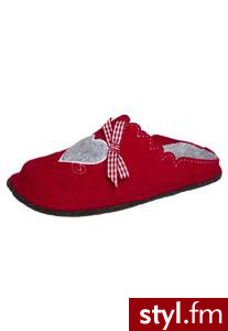 STUPS Kapcie czerwony (542 055) - Pozostałe Buty Moda