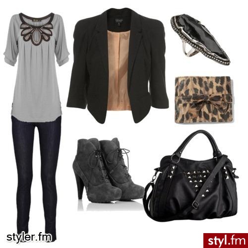 modnie i z klasą. Buty-Suedes booties,Pierścionek- Pamela Love Obsidian Arrowhea,Portfel House - Styler