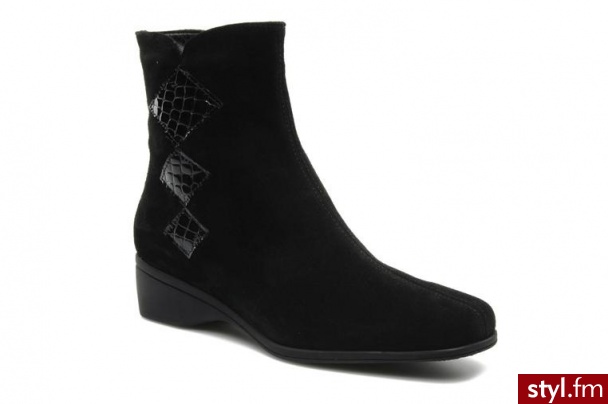 Marco PÓŁBUTY I BOTKI VANOISE BY MARCO (Czarny) - Botki Buty Moda