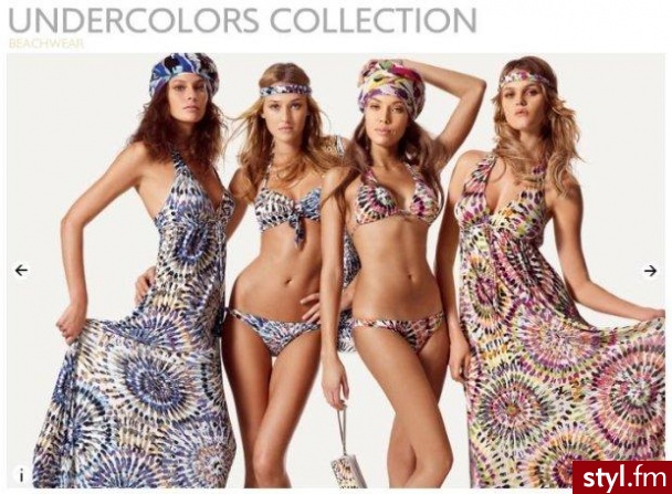 Kolekcja plażowa United colors of Benetton. Kolekcja plażowa United colors of Benetton - Pozostałe Ciuchy Moda