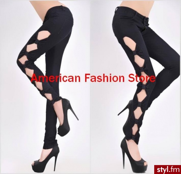 Jeansy Spodnie Moda