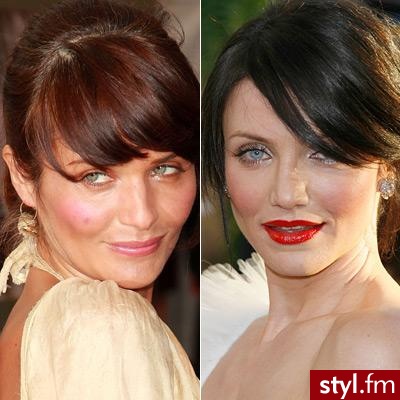 Każdy ma gdzieś swojego \'sobowtóra\' i to może wcale nie tak daleko jak się nam mogłoby zdawać.

Helena Christensen i Cameron Diaz - Misz-masz
