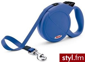 FLEXI Smycz automatyczna XS Mini - 3m do 8kg kolor: niebieski - Psy Zwierzaki