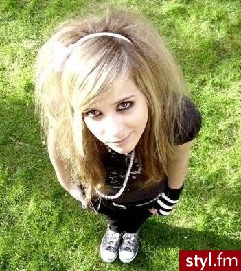 EMO Alternatywne Średnie Fryzury