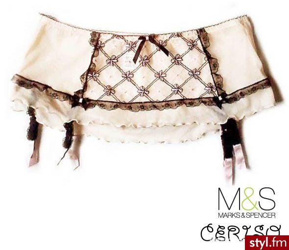 pas retro - Majtki Bielizna Moda