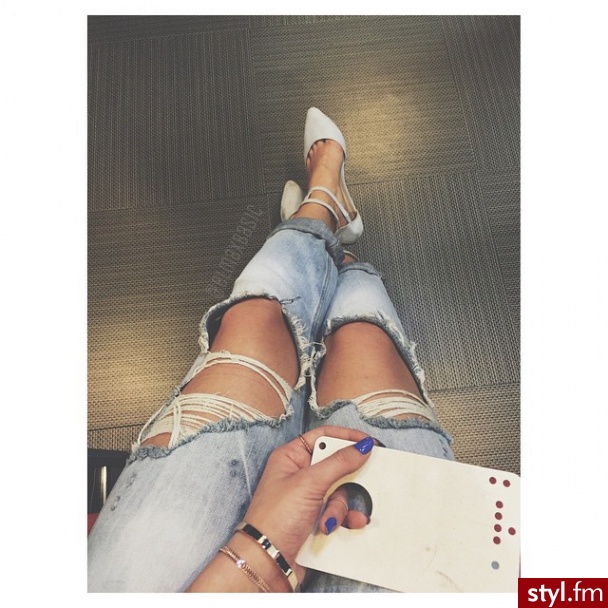 Jeansy Spodnie Moda