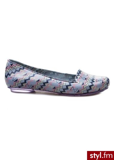 multi różowy żółty niebieski Baleriny MEL glow II tworzywo Mel - Flex - Balerinki Buty Moda