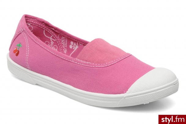 Le temps des cerises BALERINKI BASIC 01 F BY (Różowy) - Balerinki Buty Moda