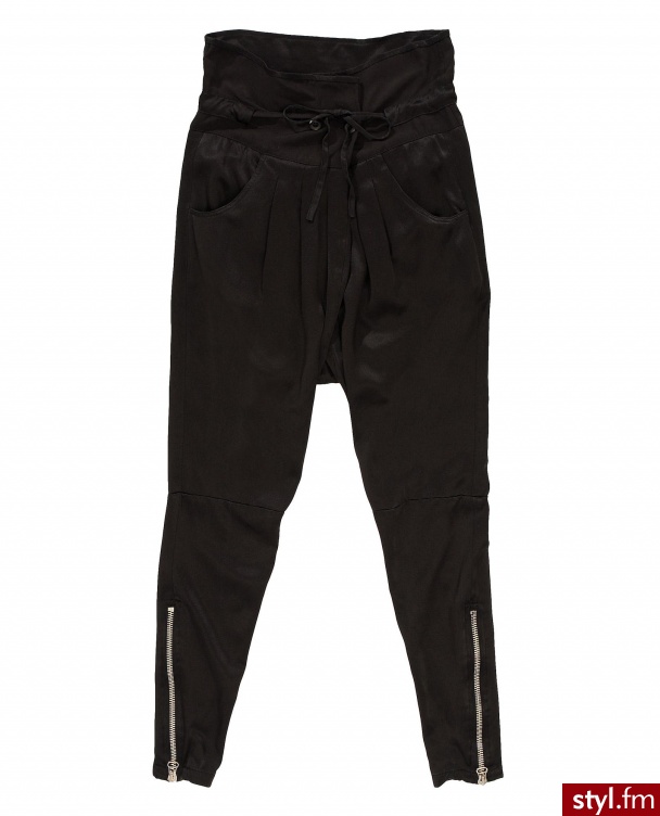 Balmain - jedwabne spodnie 1.205 GBP - Pozostałe Ciuchy Moda