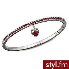 Bronsoletka z serduszkiem od Swarovskiego - 110 euro - Pozostałe Dodatki Moda