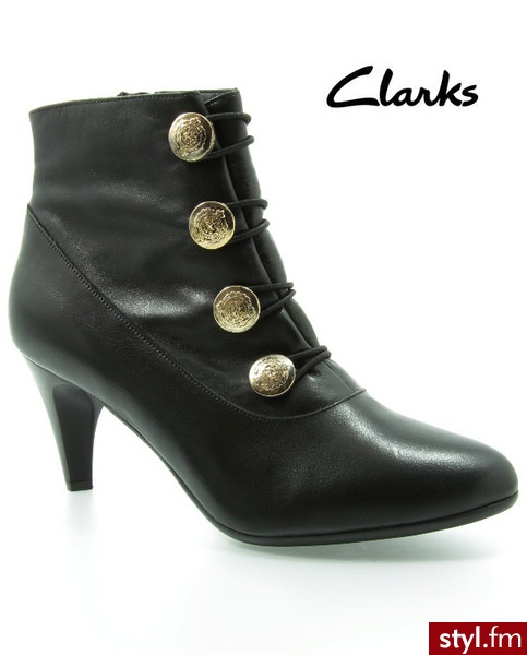 Clarks BOTKI KITTEN TOP - Botki Buty Moda