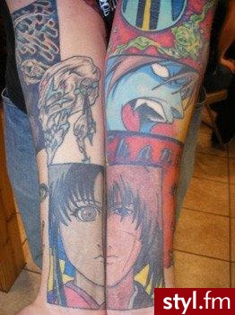 Japan tattoo. Tu juz jakis mega otaku xD - Tatuaże
