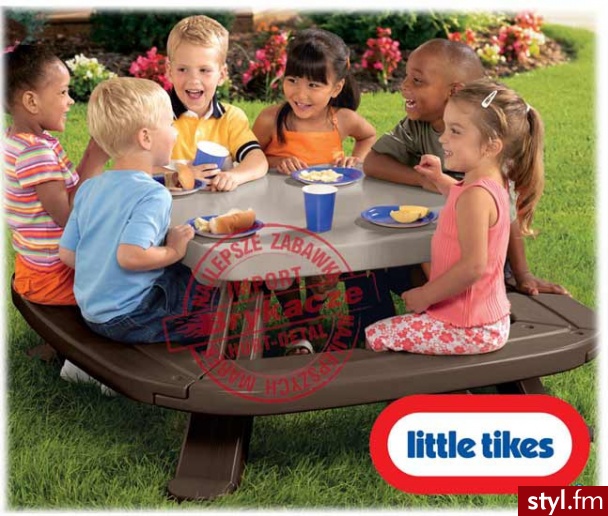 Little Tikes Olbrzymi Stół Składany Z Parasolem 442N - Parasole Dodatki Moda