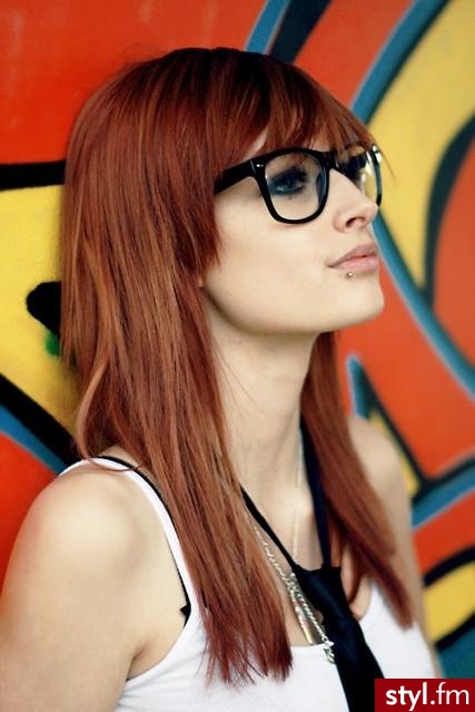 Średnie Fryzury