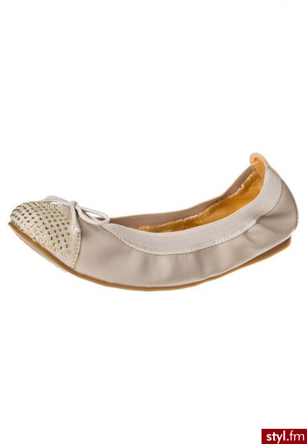 Buffalo Baleriny różowy - Balerinki Buty Moda