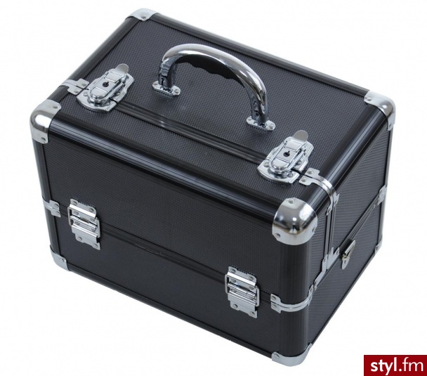 KUFER KOSMETYCZNY HZ038 BLACK - Kosmetyki