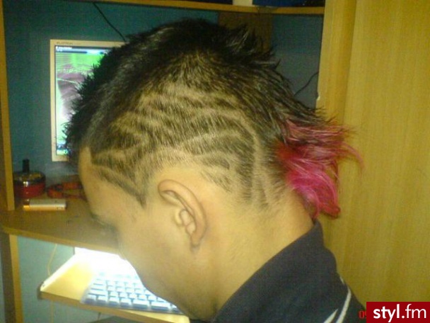Punk Rock Alternatywne Średnie Fryzury