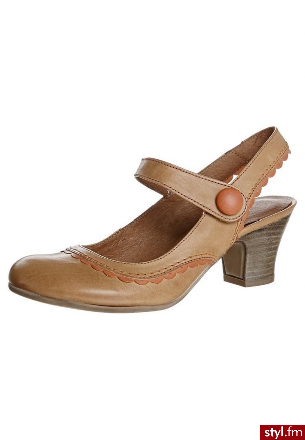 Virus Czółenka pomarańczowy (23846) - Czółenka Buty Moda
