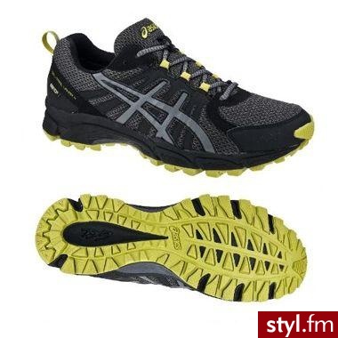 asics Buty GEL-TRAIL LAHAR 4 G-TX Czarny Sportowe - Sportowe Buty Moda